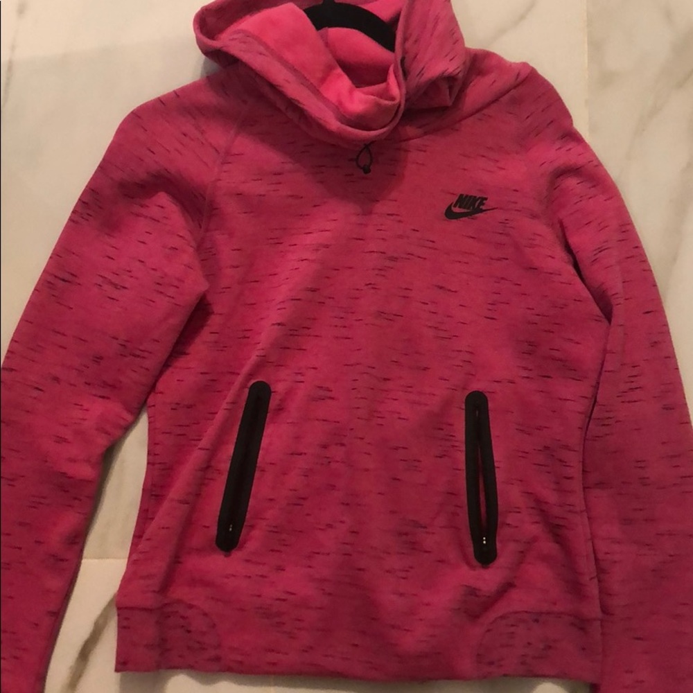 Hot pink Nike sweater